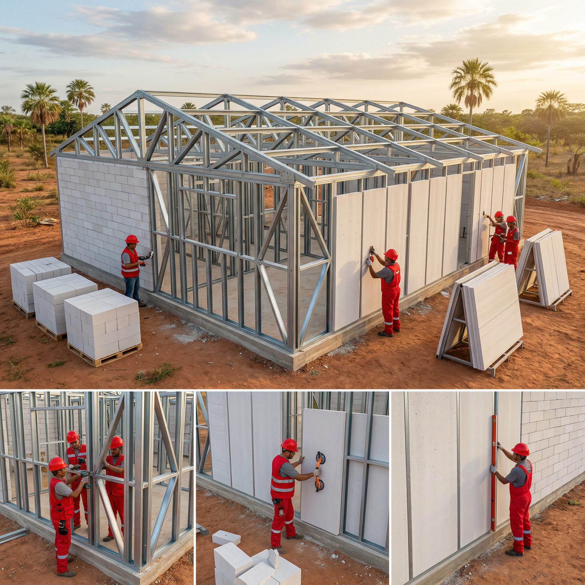 Framecrete construction advantage